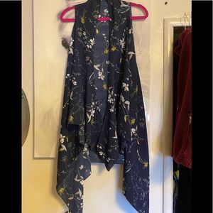 Light Weight Floral Vest